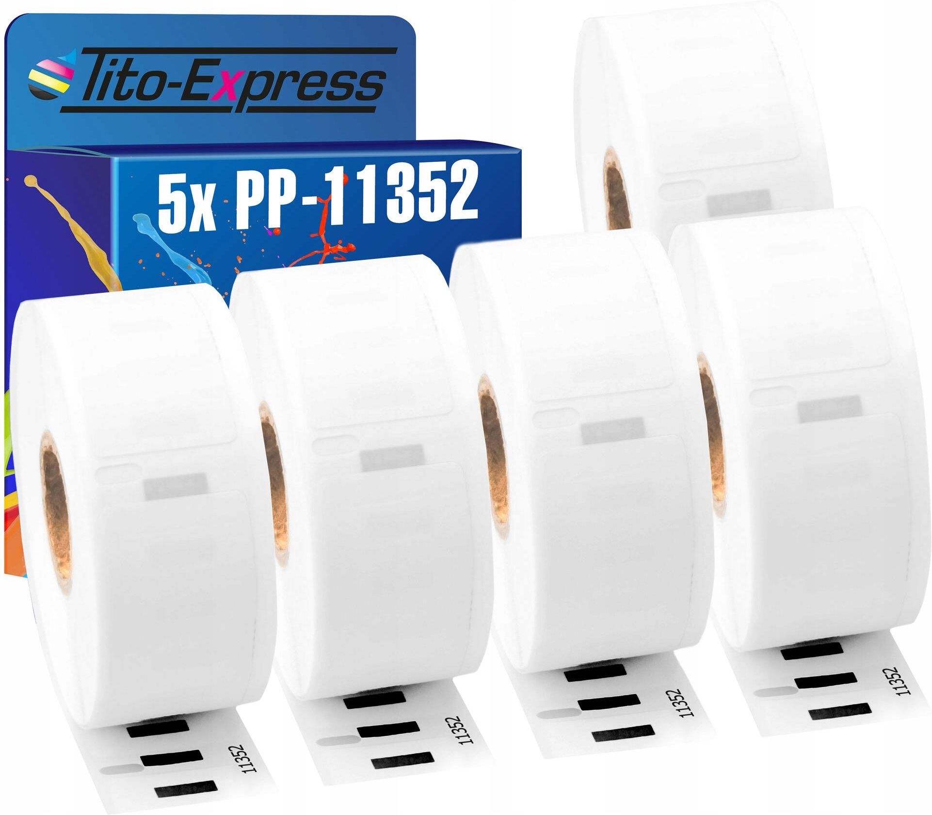 Dymo Dymo-Etiketten 2177563, 11352, S0722520, weiß, 25 x 54mm, 500