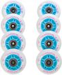8X Świecące Kółka Do Rolek Croxer Missy 58Mm Pu