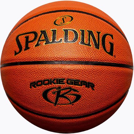 Piłka Do Koszykówki Spalding Rookie Gear Leather Pomarańczowy Rozmiar 5