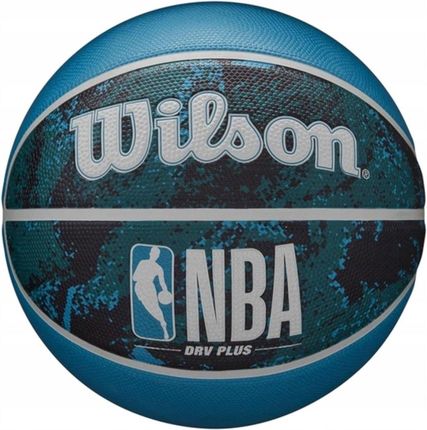 Piłka Do Koszykówki Wilson Nba Drv Plus Vibe Wz3012602Xb7 R.7 Czarno Niebieska