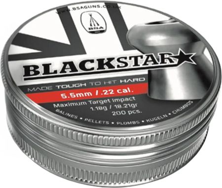 Śrut Bsa Black Star 5,5 Mm 200 Szt.