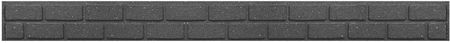 Multy Home Obrzeże Recyklingowe Ez Bricks Szary 9X2X120cm