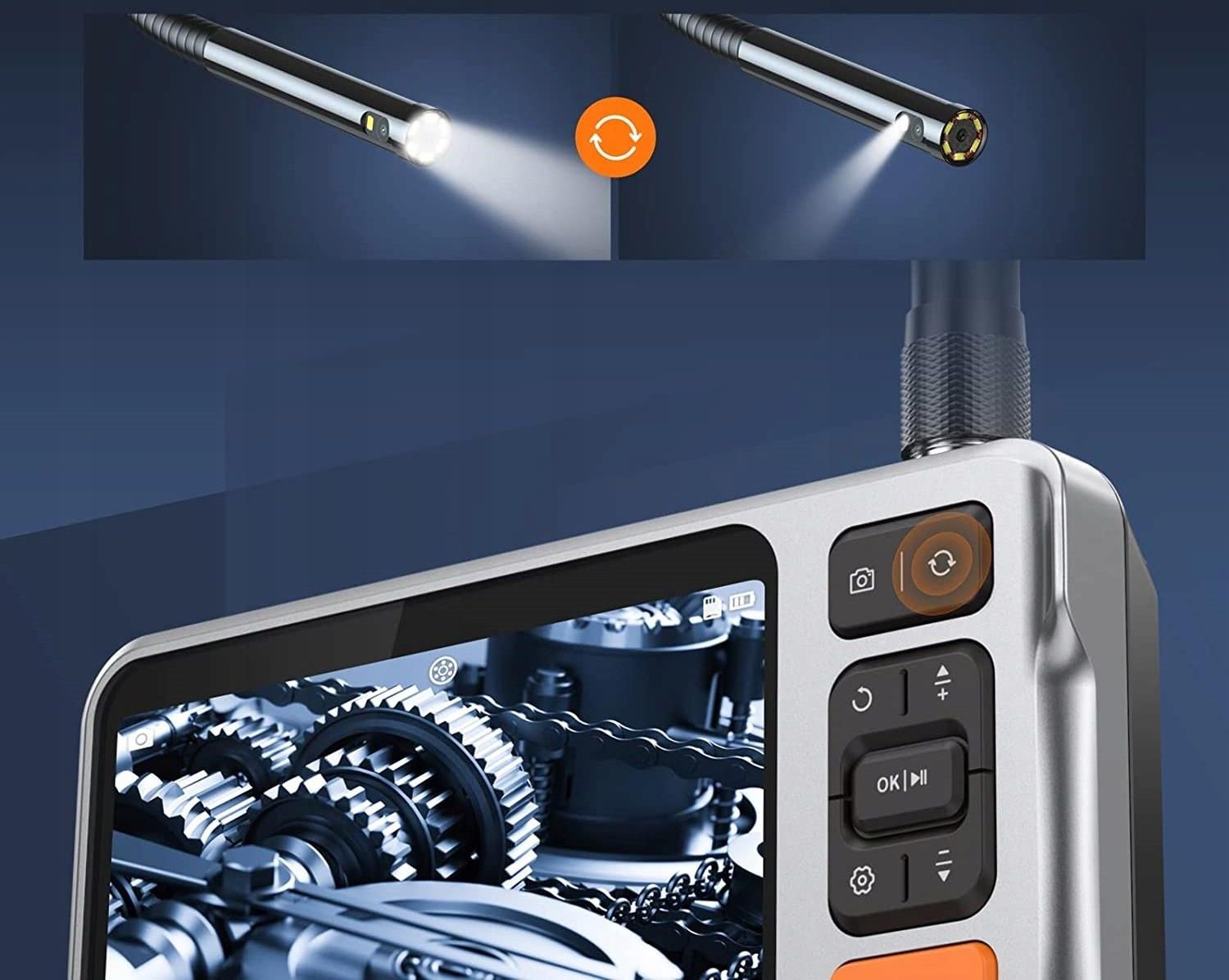 DEPSTECH Doppelobjektiv-Endoskop-Kamera, 1080P Dual Produktbild-Vorschau 4