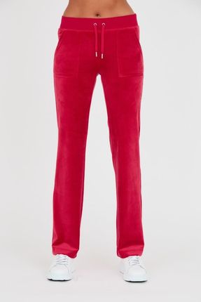 JUICY COUTURE Czerwone spodnie dresowe Tina