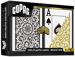 Zdjęcie Copag Karty 2 Talie Elite 1546 Black/Gold Double Deck Set (1425) - Brańsk