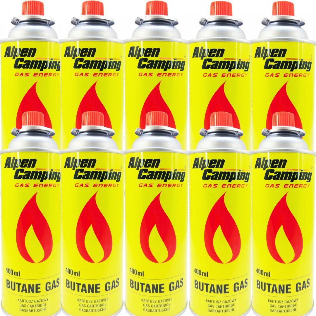 Alpen camping Butan gaspatroon voor gasfornuis, kooktoestel Alpen camping Butan gaspatroon voor gasfornuis, kooktoestel