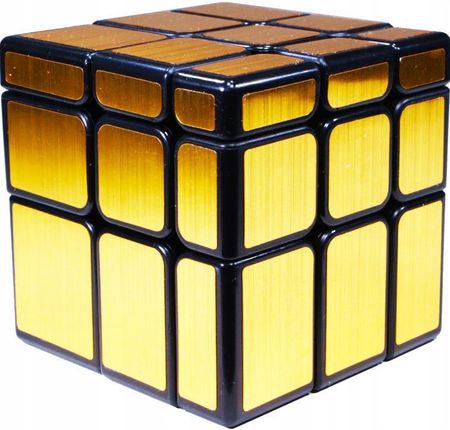 Kostkoland Oryginalna Kostka Rubika Mirror Gold 3x3x3 + Podstawka