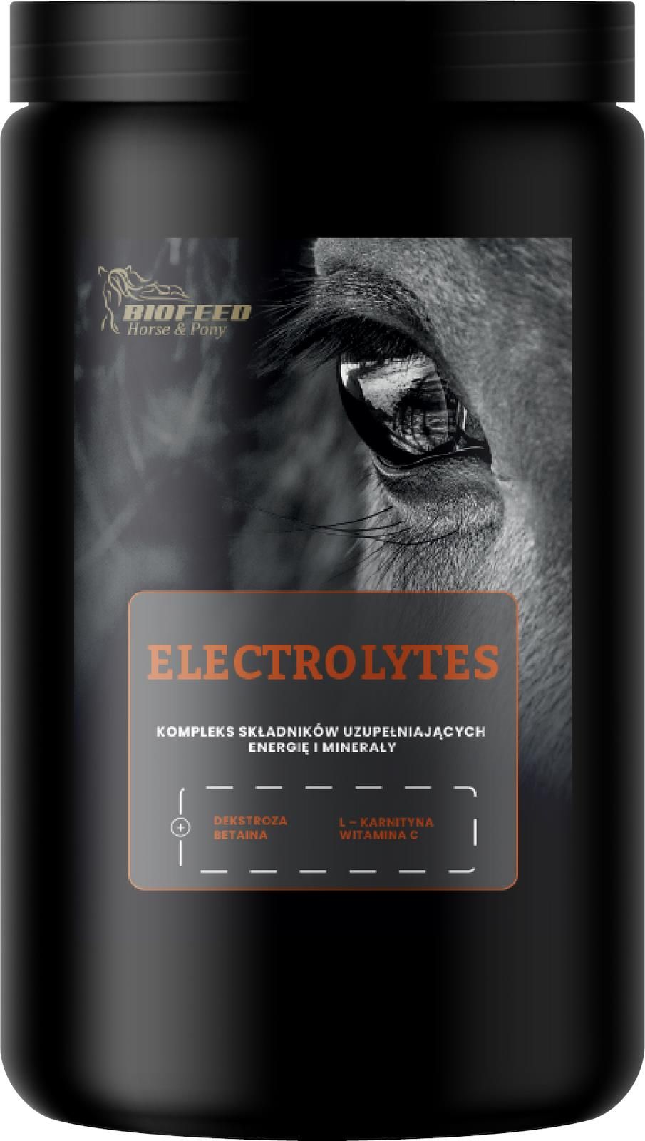 Biofeed Horse&Pony Elektrolity Dla Koni Electrolytes 900g (Słoik Pet ...