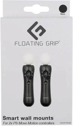 Floating Grip PlayStation Move Controller Wall Mounts Black FGPSMO152B