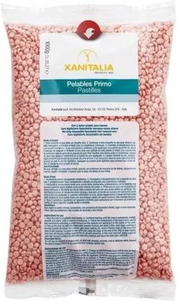 Wosk do depilacji bez paskowej Xanitalia granulki RÓŻANY (pink) - 1000 g