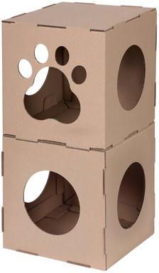 Carton+ Pets Kartonowe Domki Modułowe Dla Kota Twins - zdjęcie 2