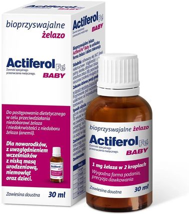 Actiferol Fe Baby Zawiesina doustna, 30 ml 
