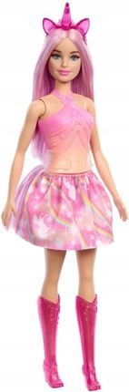 Barbie Dreamtopia Jednorożec z długimi różowymi włosami HRR13
