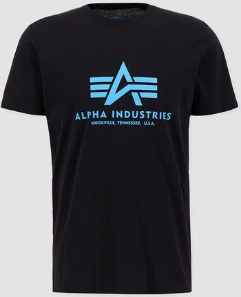 Alpha Industries T-shirt Basic 100501 Black/blue 93