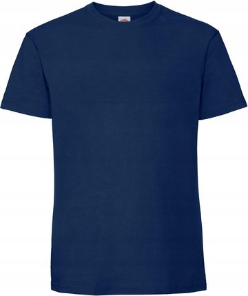 Modne Koszulki Męskie Bawełna T-shirty Navy XL