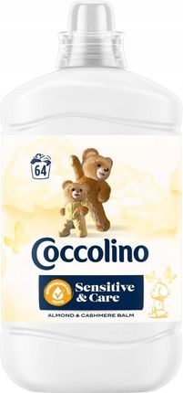 Płyn do płukania COCCOLINO Sensitive Almond & Cashmere Balm 64 prania 1,6 l