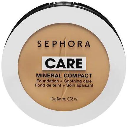 Sephora Collection Care Mineral Compact Podkład + Pielęgnacja Kojąca 28 Miel Medium