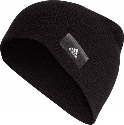 Adidas czapka zimowa męska czarna dwuwarstwowa ciepła IB2655 r M