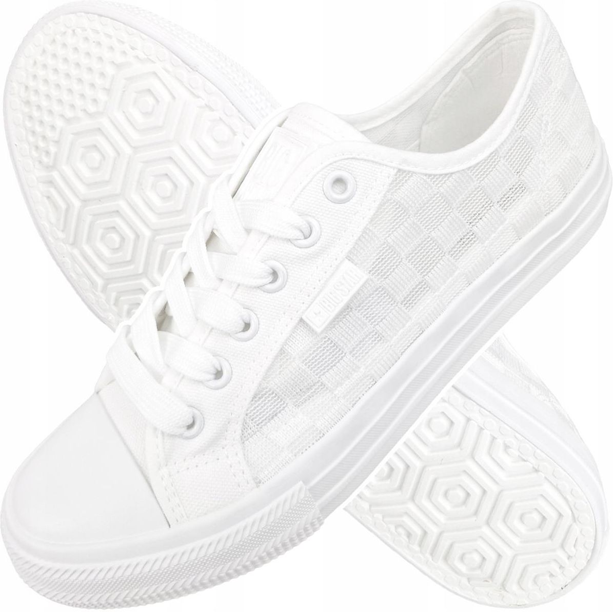 Trampki koronkowe damskie Big Star LL274071 38 - Ceny i