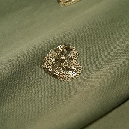 Bluza dziecięca, khaki, 116 - zdjęcie 3