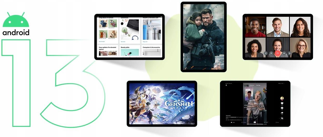 Tablet Doogee T30 Pro Tab 11 15/256GB Wi-Fi (T30PROMINTGREEN