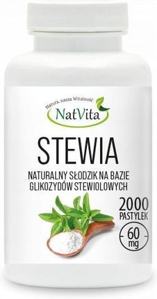 Nat Sp. Z O.O. Stewia Słodzik Pastylki 2000szt. Natvita