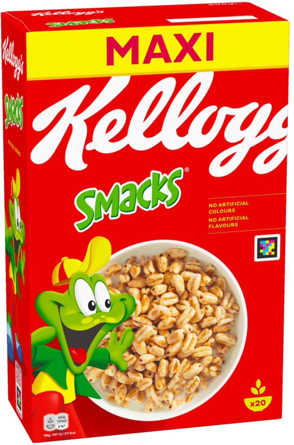 Kellogg's Smacks Płatki Śniadaniowe 600g - Ceny I Opinie - Ceneo.pl