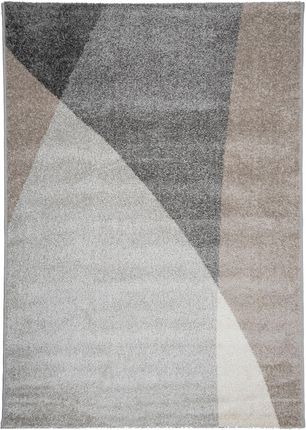 E-Floor Dywan Nowoczesny Do Salonu Modny Geometryczny Wzór 120X170Cm Szary
