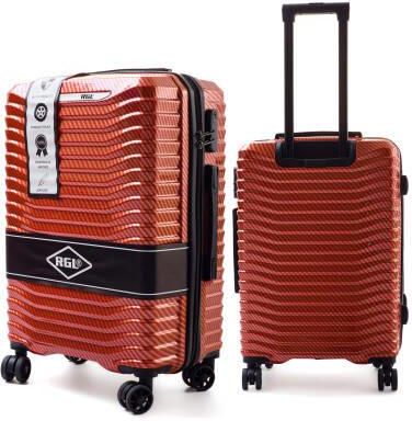 Średnia walizka PELLUCCI RGL PC1 M Czerwona