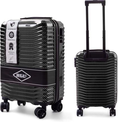 Mała kabinowa walizka PELLUCCI RGL PC1 S Czarna
