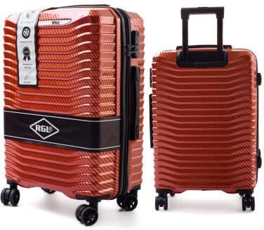 Duża walizka PELLUCCI RGL PC1 L Czerwona
