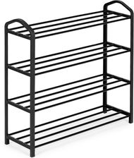 Zdjęcie Regał na buty metalowy 4 półki 12 par butów - Dobra