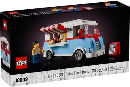LEGO ICONS 40681 Food truck retro