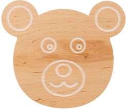 Zdjęcie Emibig Kinkiet Lampa Ścienna Dziecięca Miś Z Sklejki 1343/K1 Ted E14 - Dobrzyca