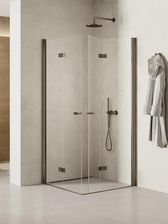 Zdjęcie New Trendy New Soleo 90x90 Gunmetal Brushed K2251 - Ryglice