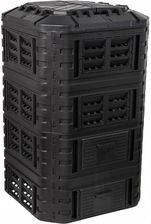Plastikowy Kompostownik Ogrodowy 1260l Czarny R95108