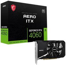 Msi GeForce RTX 4060 AERO ITX 8GB GDDR6   (RTX4060AEROITX8GOC)