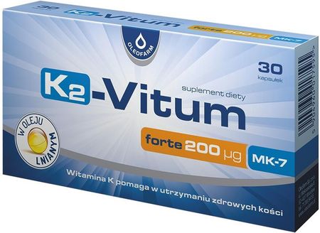 Oleofarm K2-Vitum Forte 75 µg 30kaps.