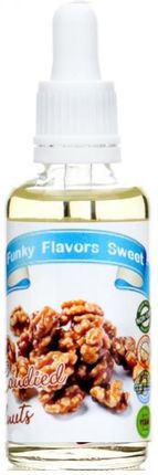 Funky Flavors  Aromat Spożywczy W Kroplach 50ml Karmelizowany Orzech  