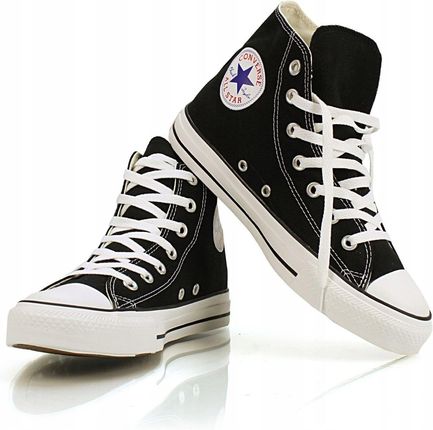 Converse buty trampki wysokie czarne All Star 36