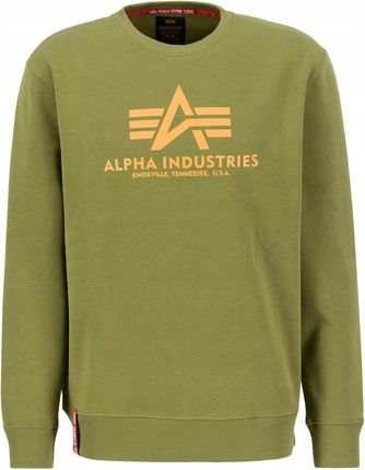 Bluza Alpha Industries Basic Sweater moss green XXL