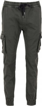 Spodnie Alpha Industries Cotton Twill Jogger greyblack 3XL