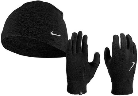 Rękawiczki i czapka Nike Dri-Fit Fleece M N1002578082 : Rozmiar - L/XL