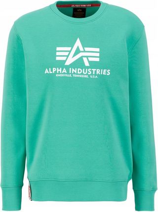 Bluza Alpha Industries Basic Sweater atomic green XXL