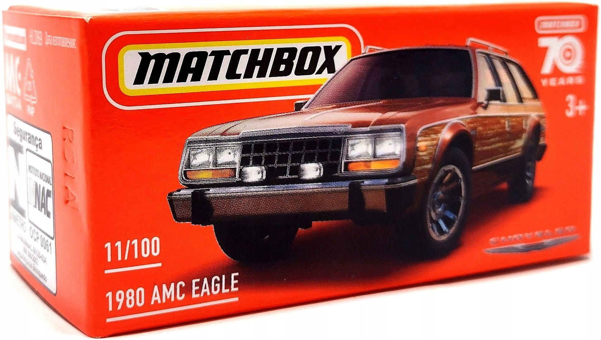 Mattel Matchbox Amc Eagle 1980 HLD69 Ceny i opinie Ceneo.pl
