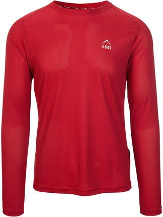 Męska Koszulka z długim rękawem Elbrus Alar Polartec M000239891 – Czerwony
