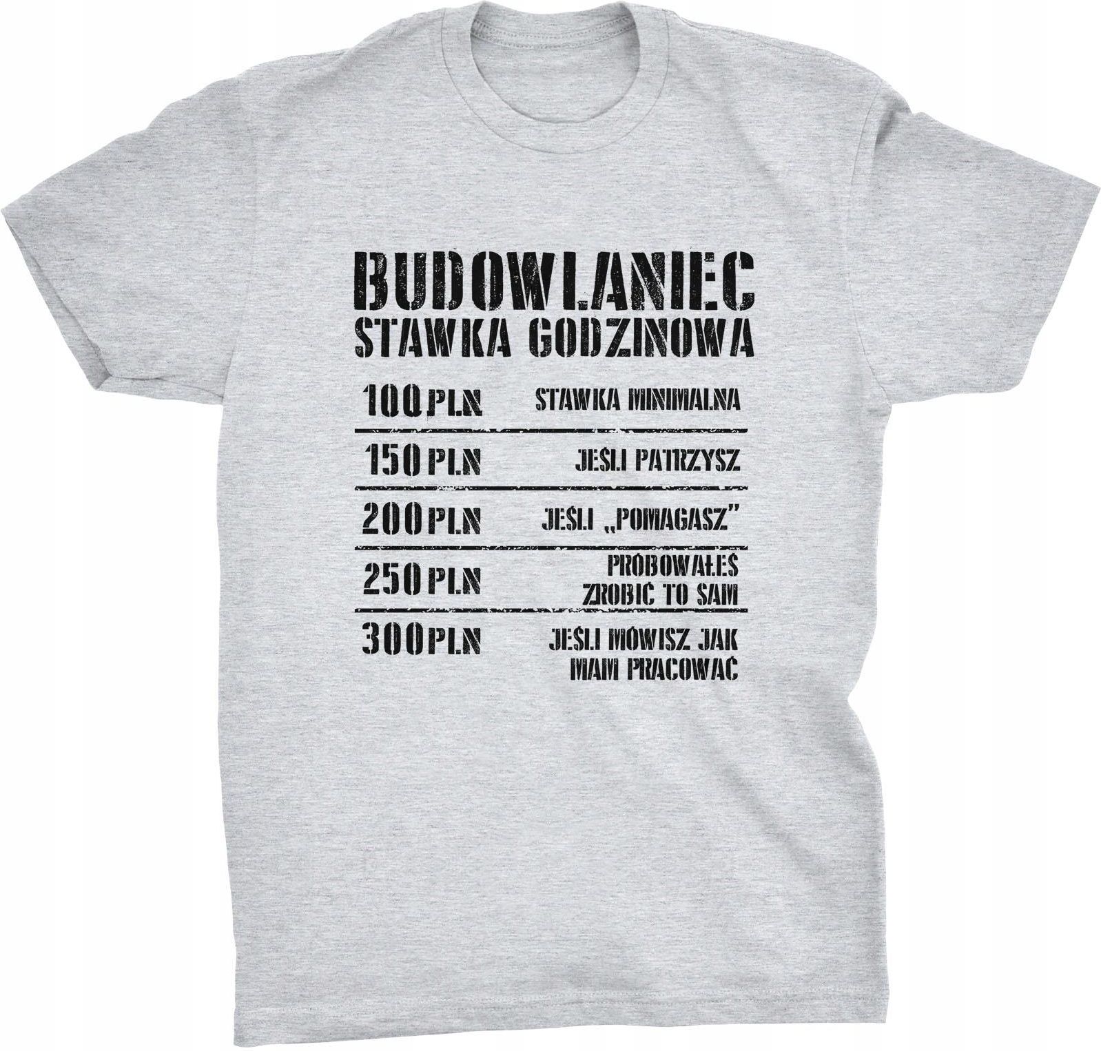 Stawka Godzinowa Koszulka Dla Budowlańca - Ceny I Opinie - Ceneo.pl