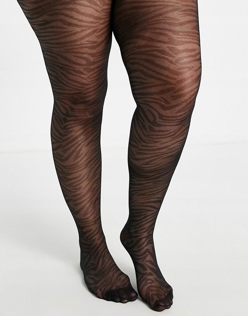 Czarne rajstopy w paski zebry 30 den plus 48/50 - Ceny i opinie - Ceneo.pl