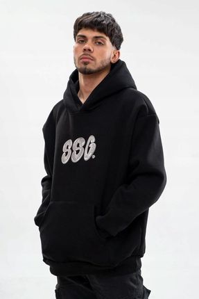 トップス SEESEE FONT LOGO HOODIE BLACK XXL トップス SEESEE FONT LOGO HOODIE BLACK XXL Bluza Z Kapturem