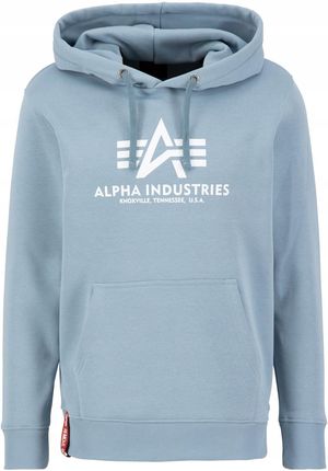 Bluza Alpha Industries Basic Hoody greyblue XXL